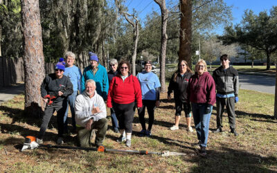 POWS Helps Community Student Art Garden to Blossom